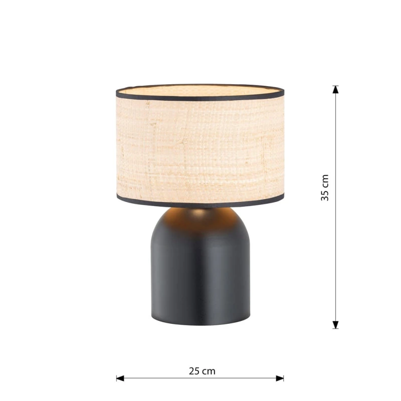 ASPEN LN1 BLACK/RATTAN 5