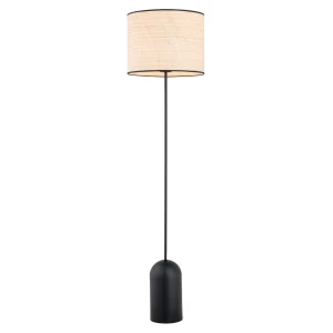 Lampa podłogowa Aspen LP1 Black/Rattan