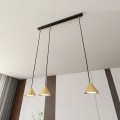 Lampa wisząca Elit 3 BL Gold 4