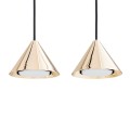 Lampa wisząca Elit 3 BL Gold 6