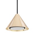 Lampa wisząca Elit 3 BL Gold 7