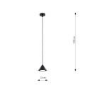 Lampa wisząca Elit 1 Black 10