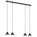 Lampa wisząca Elit 4 Black 2