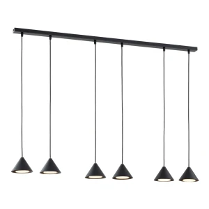 Lampa wisząca Elit 6 Black