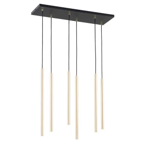 Lampa wisząca Selter 6 Gold