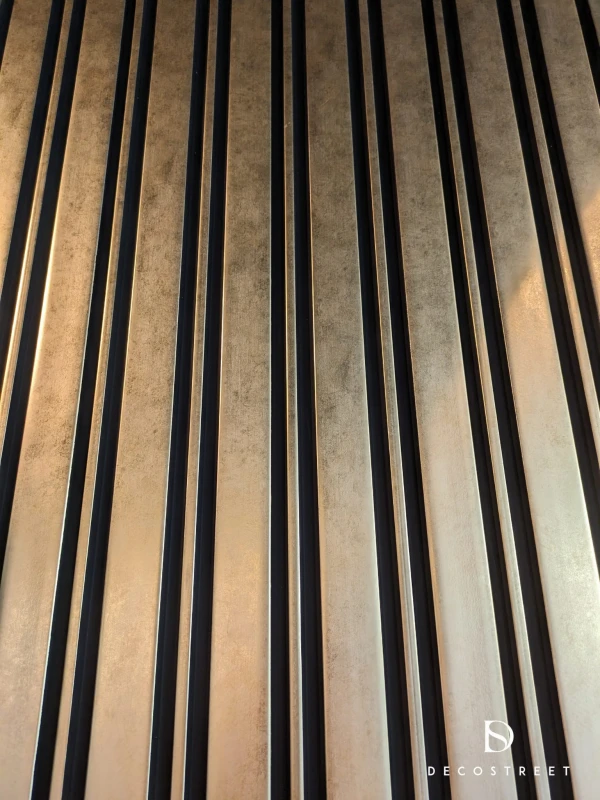 Lamele ścienne Milo Złote 12,2x1,2x270 cm LAMELIO.jpg