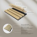  Listwa zakończeniowa Veneer Light Oak Jasny Dąb LAMELIO 3