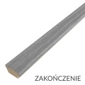 Lamele na filcu Veneer Grey Szary LAMELIO 28,5x270 cm 12