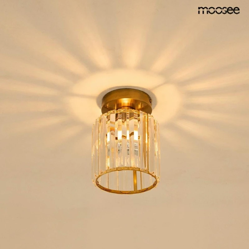 MOOSEE lampa sufitowa / plafon REY złota 1