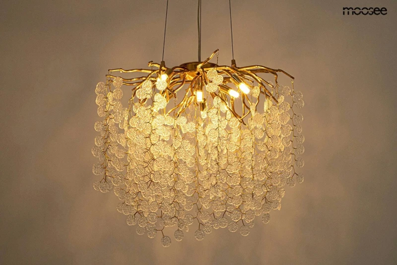 MOOSEE lampa wisząca RIVIERA 60 złota /   clear 1