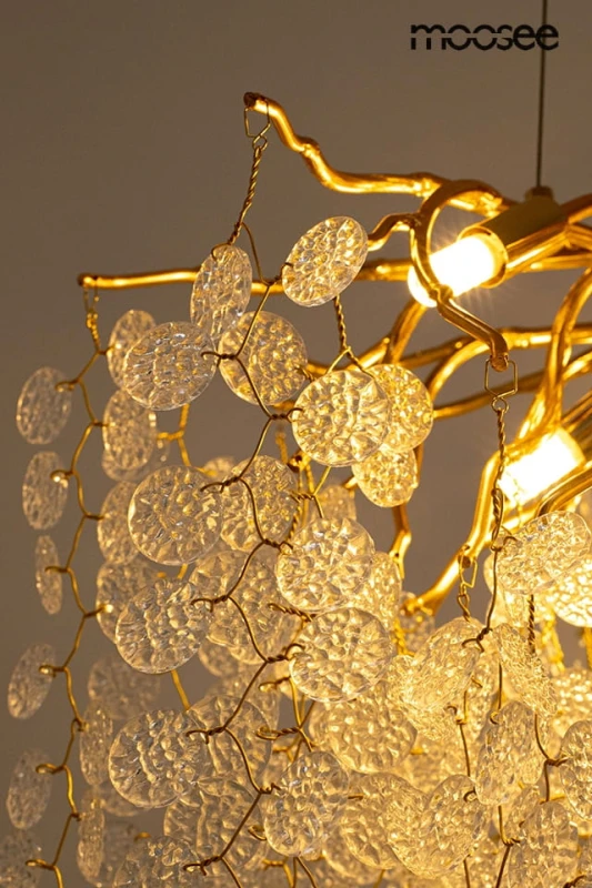 MOOSEE lampa wisząca RIVIERA 60 złota /   clear 2