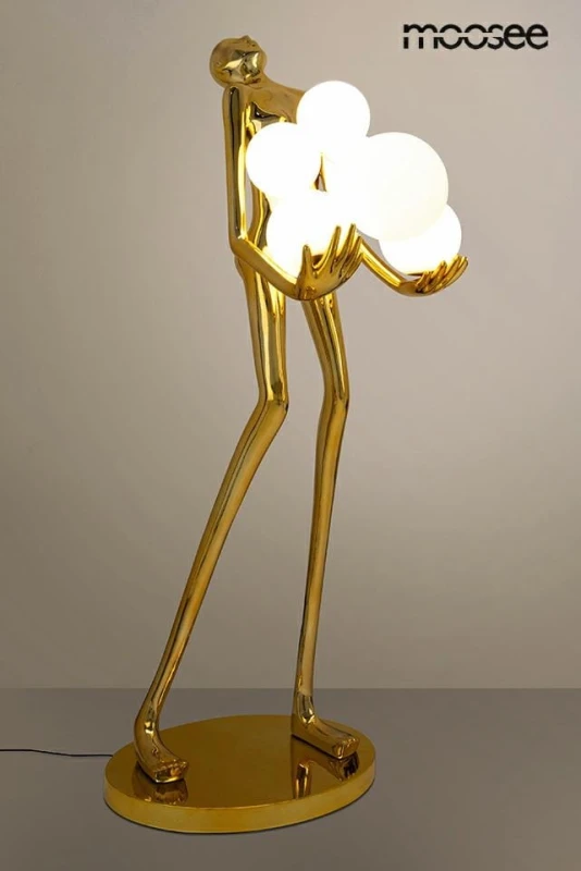 MOOSEE lampa podłogowa HUMAN GOLD         PREMIUM 1