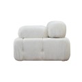 Sofa modułowa Teddy - PRAWY element prosty z podłokietnikiem 95 cm 4