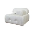 Sofa modułowa Teddy - PRAWY element prosty z podłokietnikiem 95 cm 7