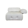Sofa modułowa Teddy - PRAWY element prosty z podłokietnikiem 95 cm 8
