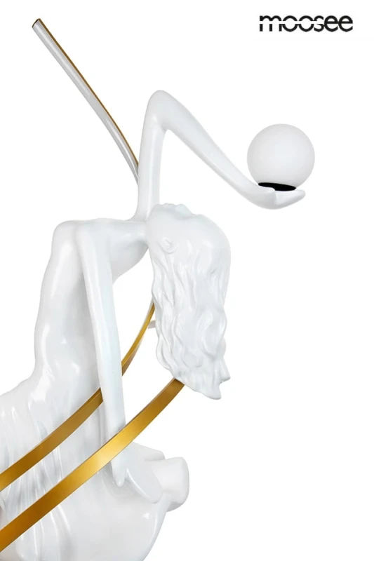 MOOSEE lampa podłogowa DANCING QUEEN  biała 2