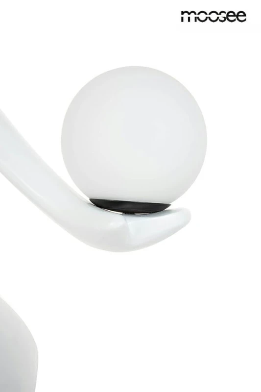 MOOSEE lampa podłogowa DANCING QUEEN  biała 3