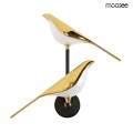 Moosee lampa ścienna Bird Twin złota 5