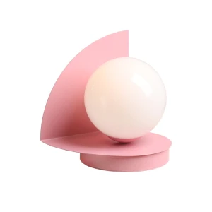 Lampa biurkowa Loop Baby Pink Różowa