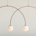 Lampa wisząca Una 4 Beige L Beżowa 2