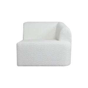 Sofa modułowa Soft - PRAWY element prosty z podłokietnikiem 86 cm