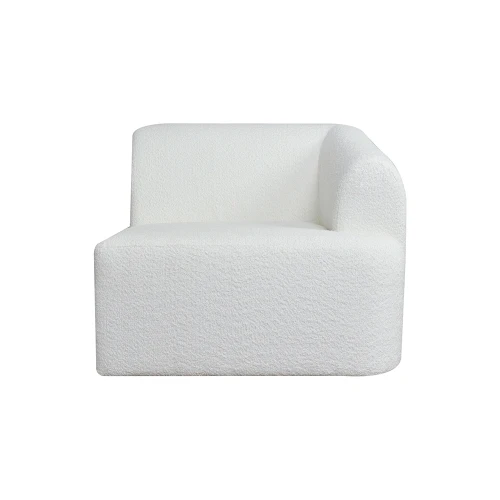 Sofa modułowa Soft - PRAWY element prosty z podłokietnikiem 86 cm