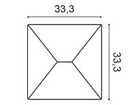 Panel ścienny 3D Envelop W106 Orac