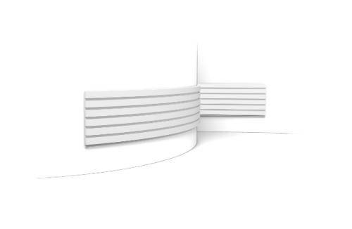 Panel ścienny 3D elastyczny Bar Flex W111F Orac 200 x 25 x 2 cm