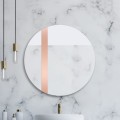 Lustro okrągłe Lea Rose Gold 1