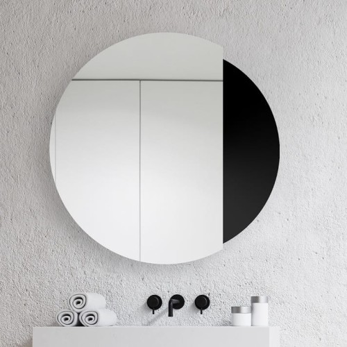 Lustro okrągłe Sofia Black