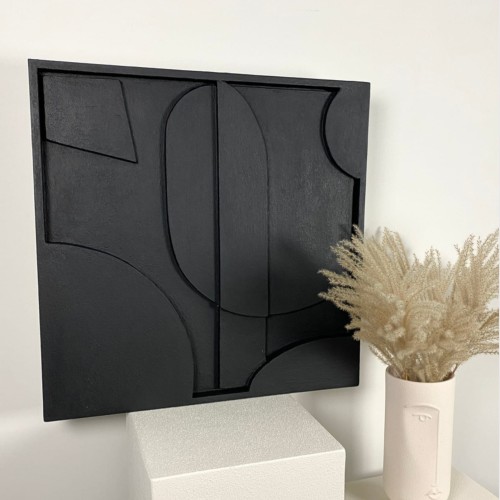 Relief No. 1 Harmonia Kształtów 60x60 cm 