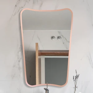 Lustro Nino Copper w miedzianej ramie