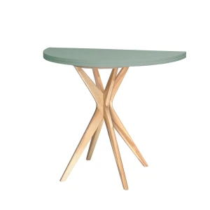 Półokrągły Rozkładany Stół Jubi 90/100 cm