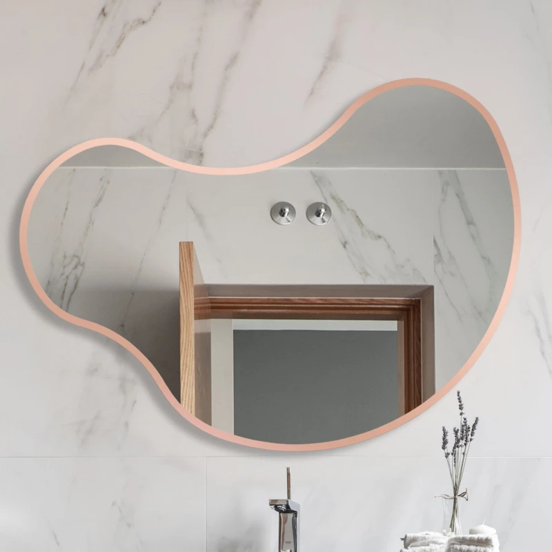 Lustro organiczne Korto copper  w miedzianej ramie.jpg