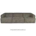 Sofa modułowa Soft - LEWY element prosty z podłokietnikiem 86 cm 6