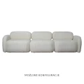 Sofa modułowa Poppy - LEWY element prosty z podłokietnikiem 95 cm 7