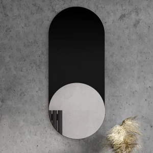 Lustro okrągłe Valentina Black