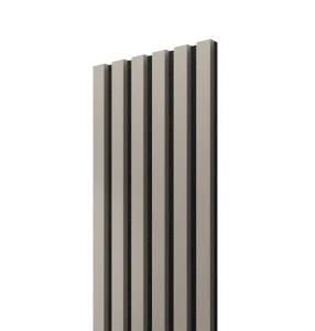 Lamele Slim PIASKOWY BEŻ KASZMIR na czarnym filcu 30x2,6x275 cm L3D