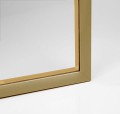Lustro prostokątne F-1 w złotej ramie 2