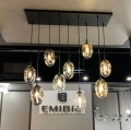 Lampa wisząca Astral 9 BL Miodowy 2