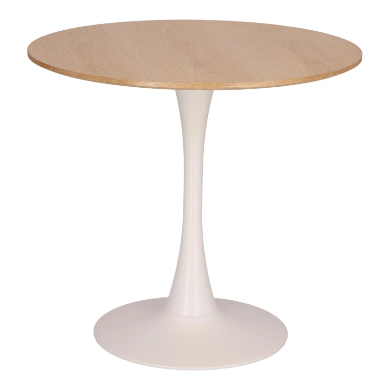 Stół Simplet Skinny dąb/ biały 80 cm 2
