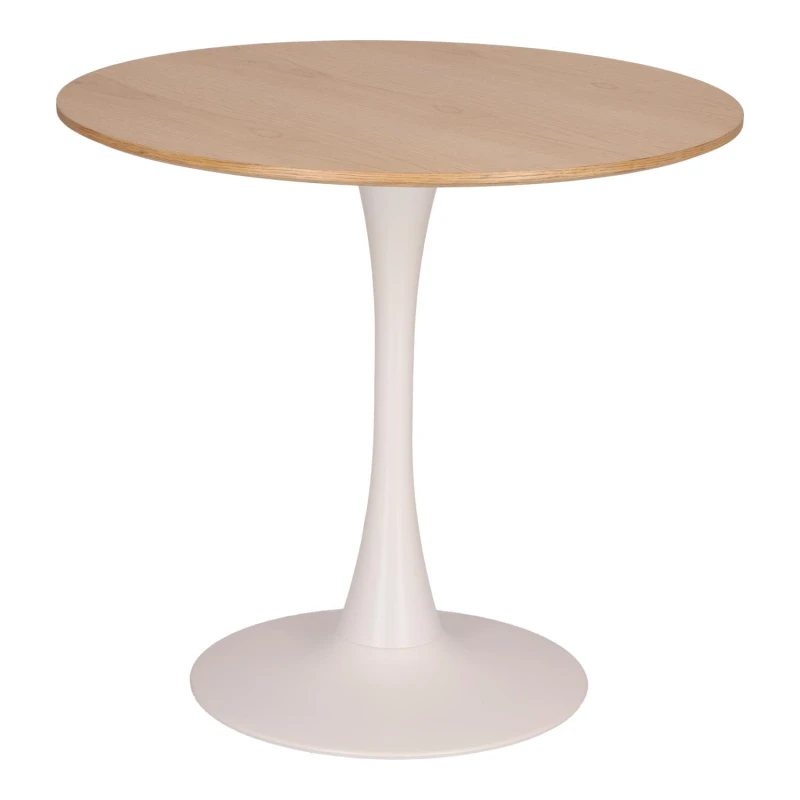 Stół Simplet Skinny dąb/ biały 80 cm 4