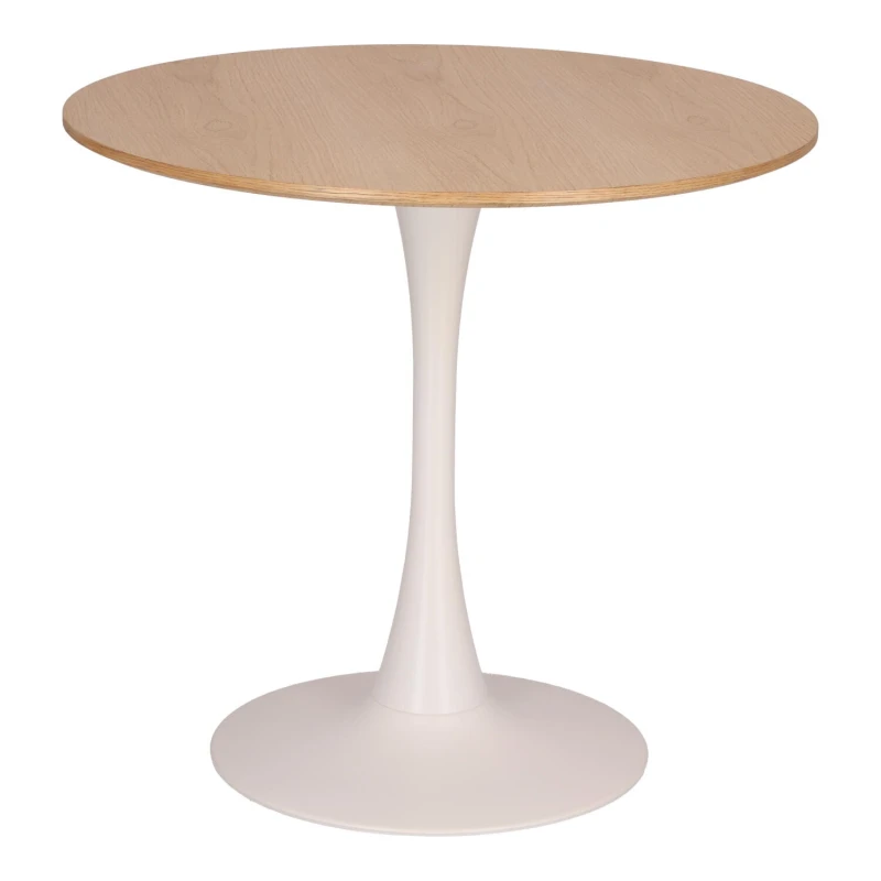 Stół Simplet Skinny dąb/ biały 80 cm 5