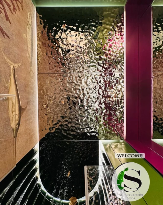 Panel ze stali SILVER fala 001