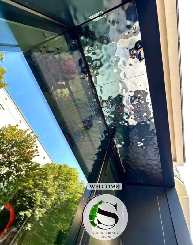 Panel ze stali SILVER fala C002