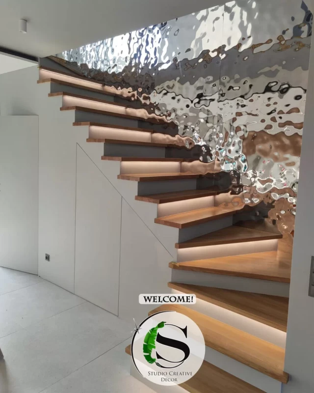 Panel ze stali SILVER fala B002
