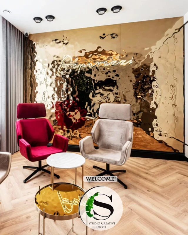 Panel ze stali GOLD fala B002