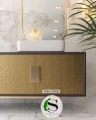 Panel ze stali nierdzewnej 122x243 cm GOLD fala HAMMERED SCD 1