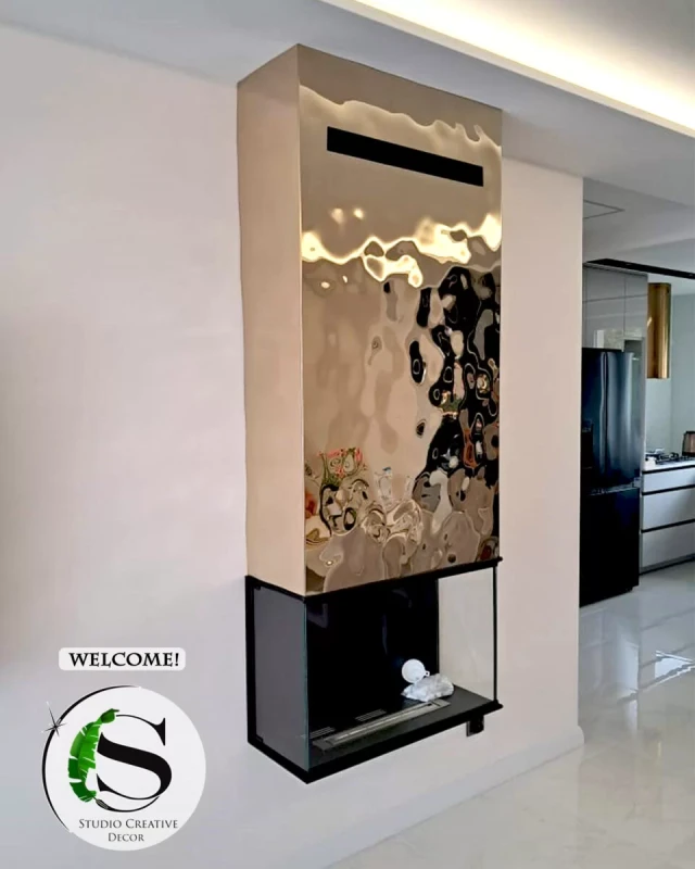 Panel ze stali CHAMPAGNE fala C002