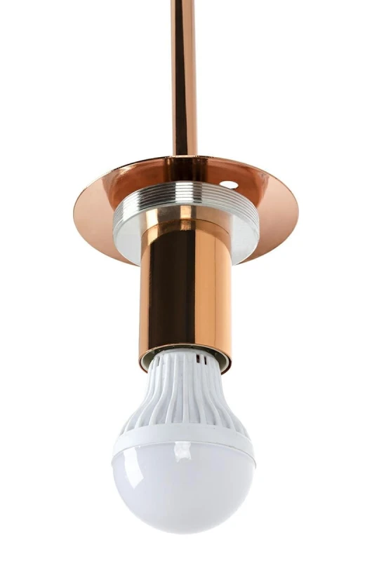 MOOSEE lampa wisząca FUSION 30 miedziana  - akryl 6